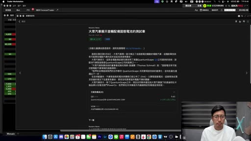 大眾汽車固態電池測試車採用 QuantumScape 技術的新聞頁面